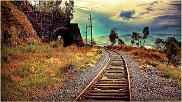 HD Rail Road Wallpapers اسکرین شاٹ 3