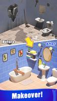 Poster Home Flip Idle Makeover Design