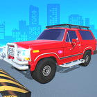 Driving Car 3D icon