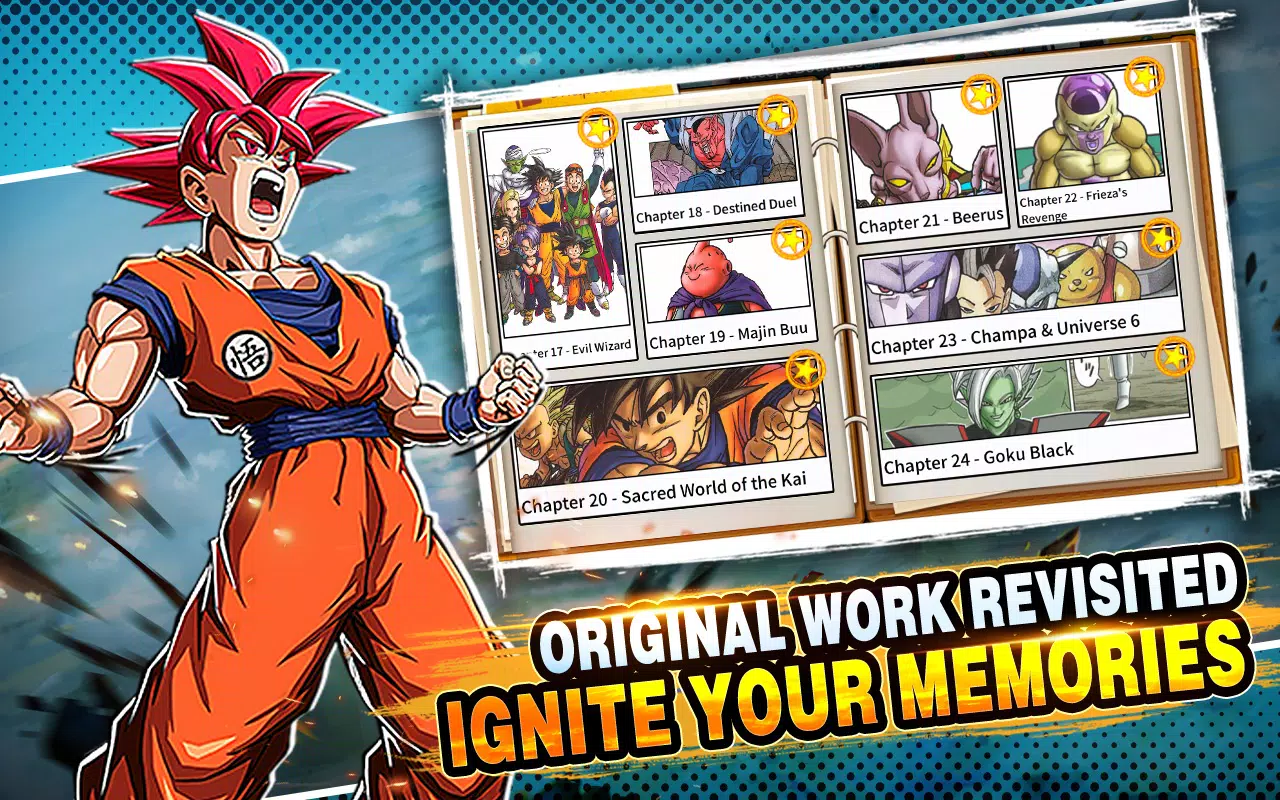 Super Saga Z Gameplay - Dragon Ball RPG Android APK Download 