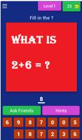 Math games - Math tricks for A Affiche