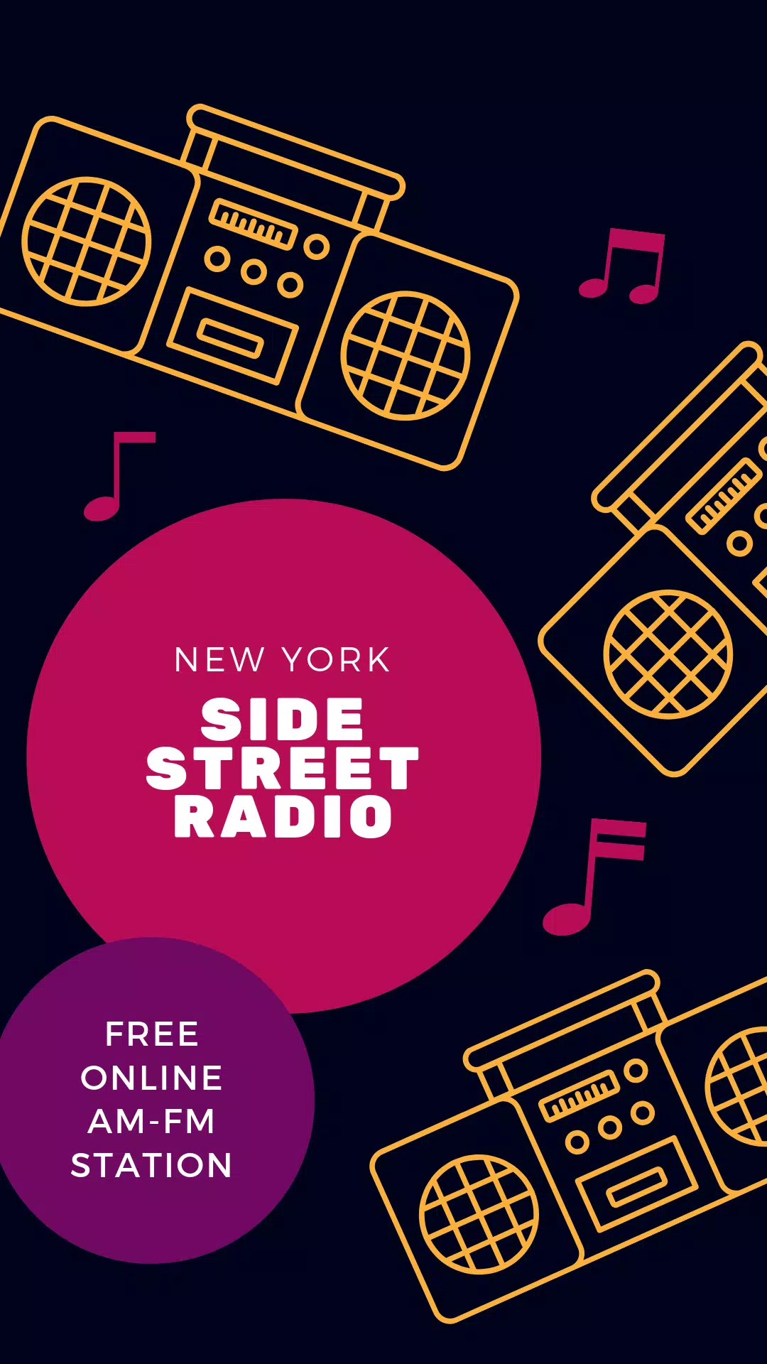 Side Street Radio Online Free - New York - 24/7 APK voor Android Download
