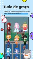 Shimeji - mascotes de anime imagem de tela 3