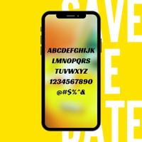 Fonts for Huawei Emui Affiche