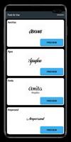 Fonts for Vivo poster