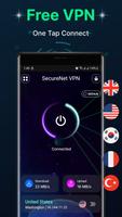 SecureNet VPN الملصق