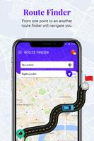 GPS Route Finder: GPS Navigation & Maps Directions plakat