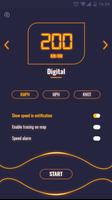 GPS Speedometer : Odometer & Car Meter โปสเตอร์