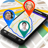 GPS Location Tracker : Maps Navigation & Altimeter أيقونة