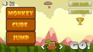 Monkey Cube Jump poster