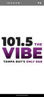 Tampa Bay's 101.5 The Vibe الملصق