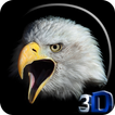 Aigle 3D Fond d'écran animé