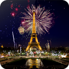 Fireworks in Paris Video Wall icon