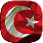 Flag of Turkey Video Wallpaper icône