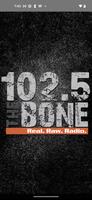 102.5 The Bone: Real Raw Radio الملصق