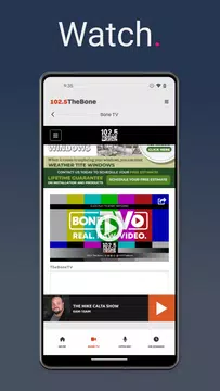 Screenshot 3 for 102.5 The Bone: Real Raw Radio