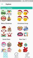 Christmas Sticker Maker for WhatsApp Poster