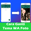 Cara Mengganti Tema Foto WA icône