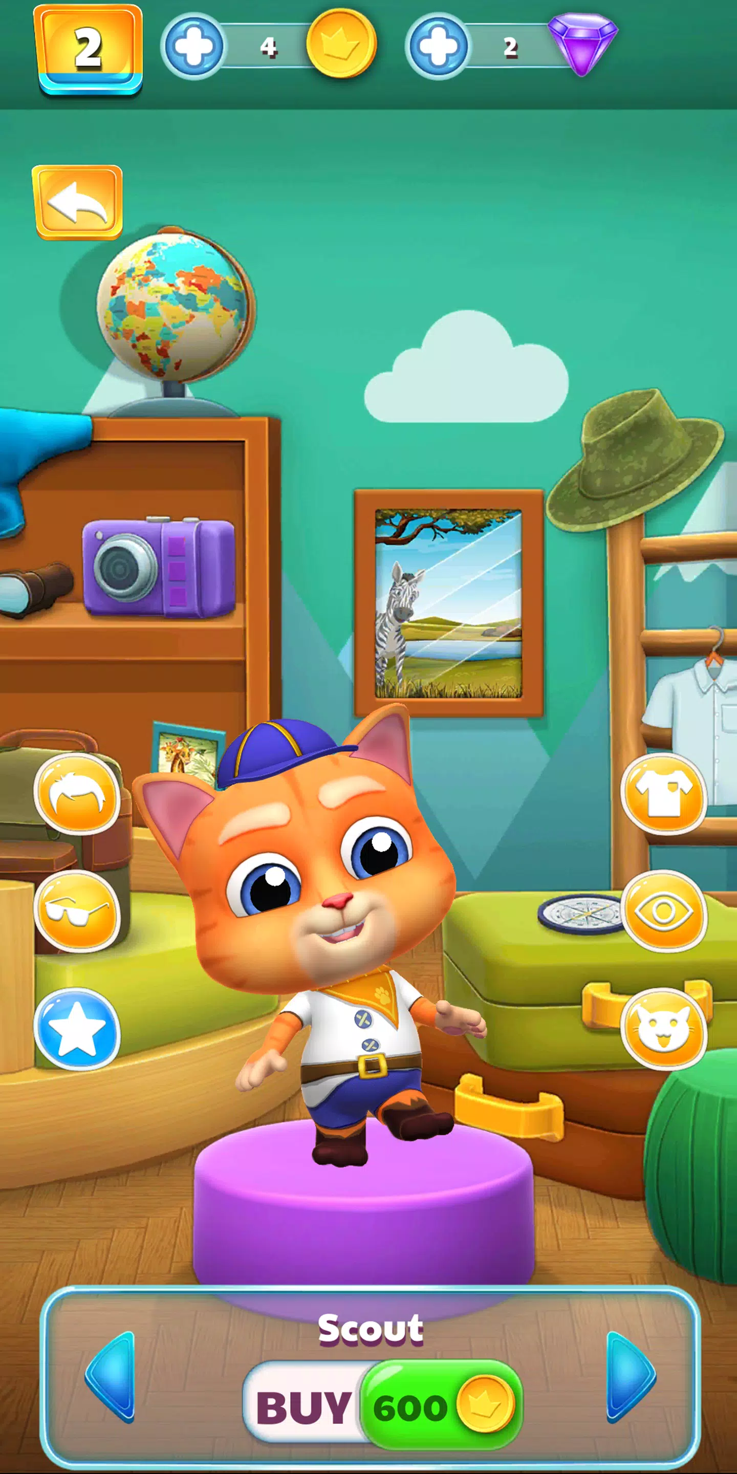 Download do APK de Meu Gato Falante Lily para Android