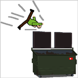 Kick Ragdoll To Trash أيقونة