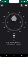 Compass الملصق
