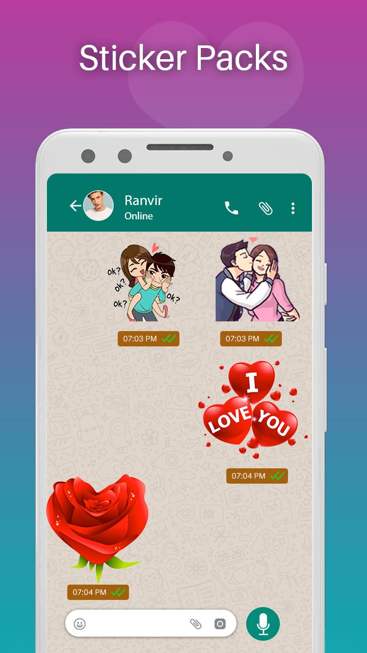 Beautiful stickers love Emoji  Stickers 2021 for Android 