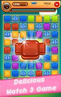 Cube Jelly Crush Bomb स्क्रीनशॉट 1