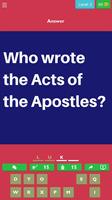 Poster Bible Quiz On Acts Chap 1-14