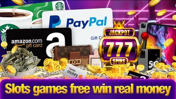 Jackpot Slots: Real Cash Games постер