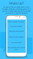 What's Up? - Mental Health App poster