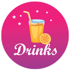 Drinks - Cocktail and mocktail drink recipes Free icône
