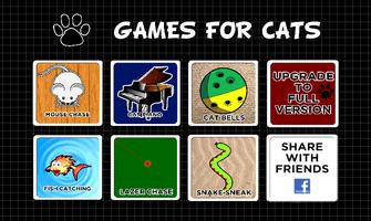 GAMES FOR CATS plakat