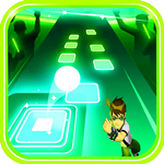 Ben 10 Hop Tiles Edm Games icon