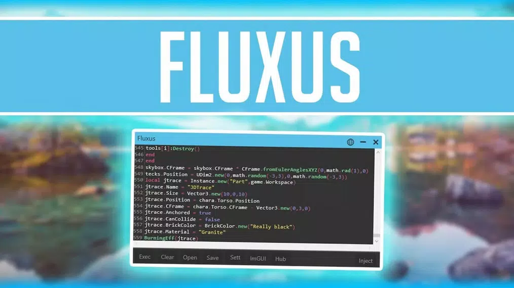 Closed - Roblox script executor (Fluxus)