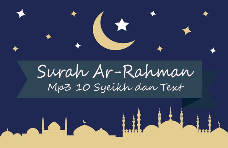 Download 65+ Contoh Surat Ar Rahman Paling Merdu Mp3 Terbaik Gratis Download 65+ Contoh Surat Ar Rahman Paling Merdu Mp3 Terbaik Gratis