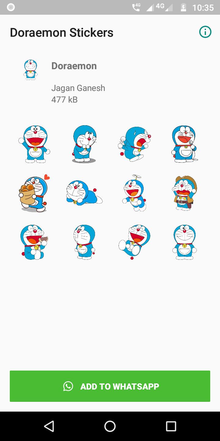 29 Top Populer Doraemon  Sticker For Whatsapp  Iphone 