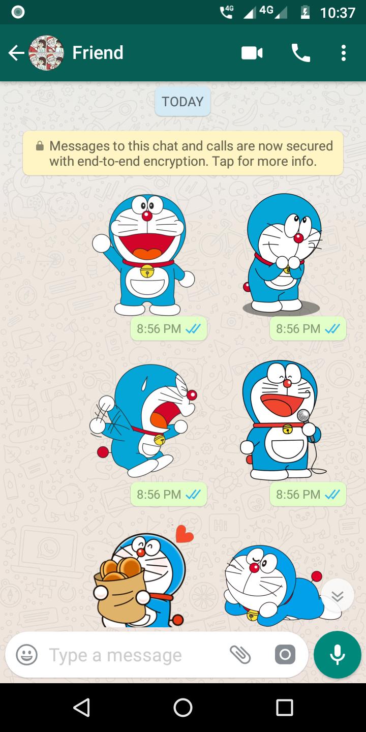 29 Top Populer Doraemon  Sticker For Whatsapp  Iphone 