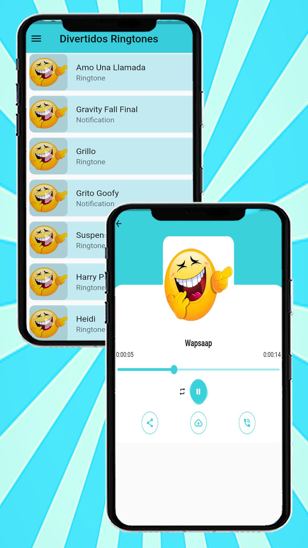 Funny Ringtones For Cell Phone APK untuk Unduhan Android