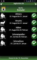Jagdzeiten.de App capture d'écran 3