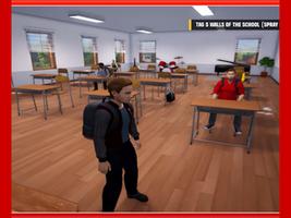 Bad Guy Rush At School Help Ekran Görüntüsü 2