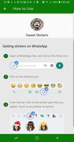 Sweet Stickers captura de pantalla 3