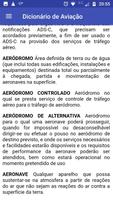 3 Schermata Dicionário de Aviação Lite