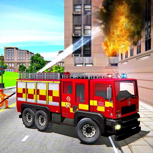 消防车救援驾驶2019年 - Fire Truck Rescue Driving 2019