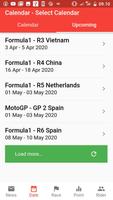 2020 Moto Racing Calendar capture d'écran 3