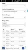 Jadwal Rute dan Tarif KRL Terbaru capture d'écran 1