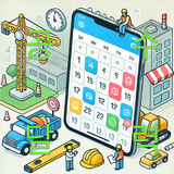 근로자 공수 달력 - 현장별 공수 관리[급여관리] APK