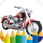 Harley Coloriage Aventure icône