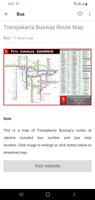 Jakarta Public Transport Map capture d'écran 3