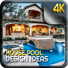 House Pool Design ícone