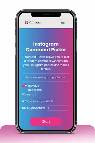 Free Instagram Comment-Picker and Giveaways Online Tool - JAHASOFT
